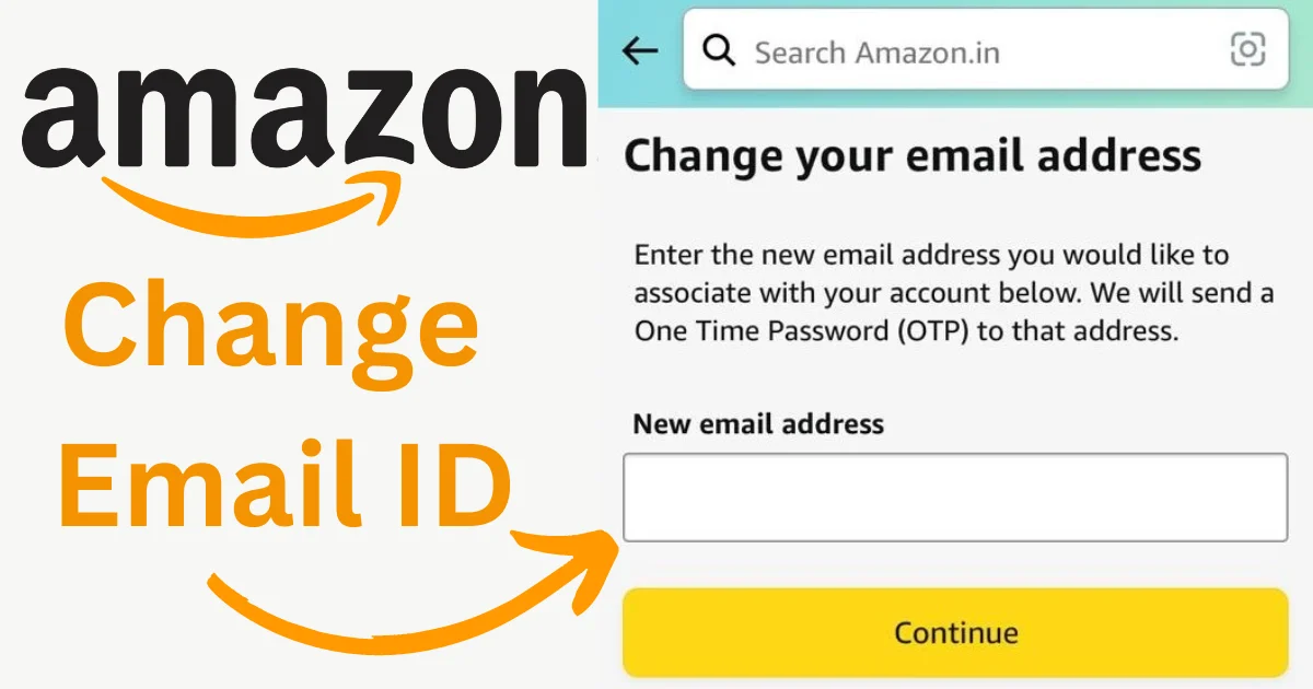 Change an Email ID on an Amazon