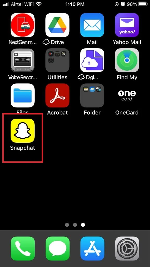 Delete a Snapchat Account1