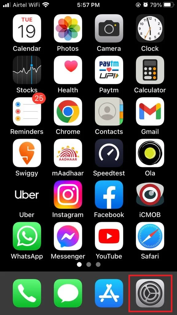 Restore iPhone Home Screen1