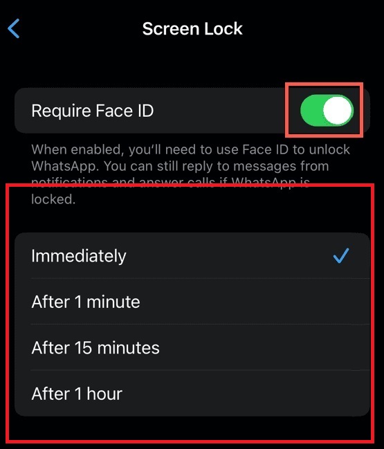 Secure Your WhatsApp with Face ID2