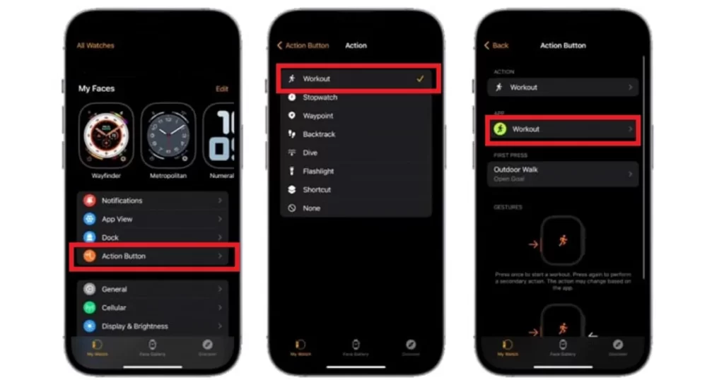 Action Button on the Apple Watch3