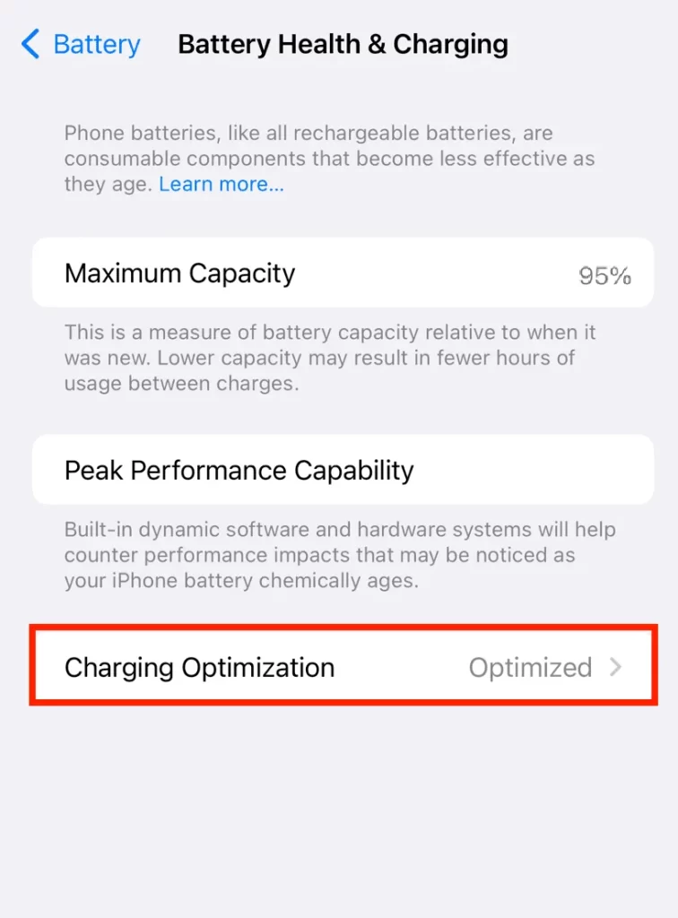 Limit Your iPhone to Charge Up to 80%1