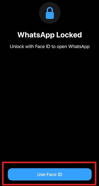 Secure Your WhatsApp with Face ID3