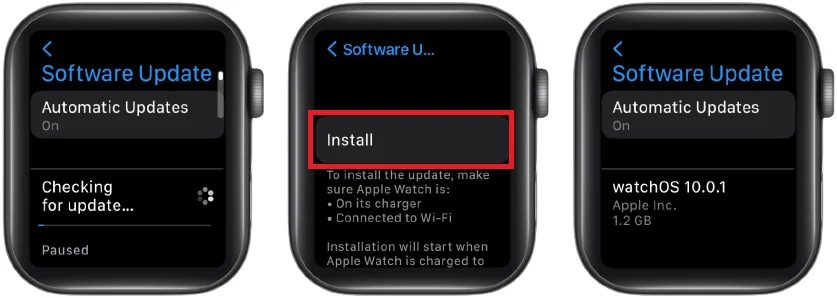 Update the Apple Watch to the watchOS2