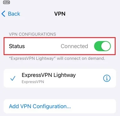 Disable VPN on Your iPhone3