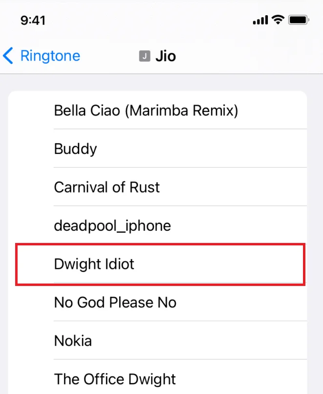 Set Ringtones for Each Sim3