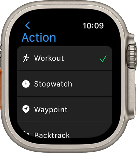 Action Button on the Apple Watch2