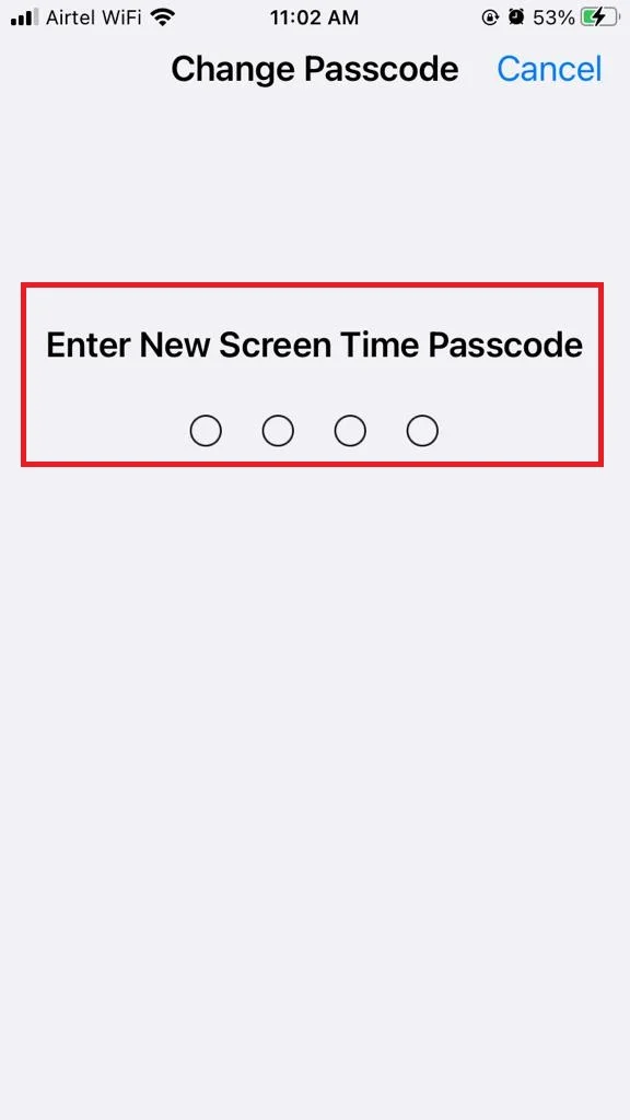 ChangeScreenTimePasscode4