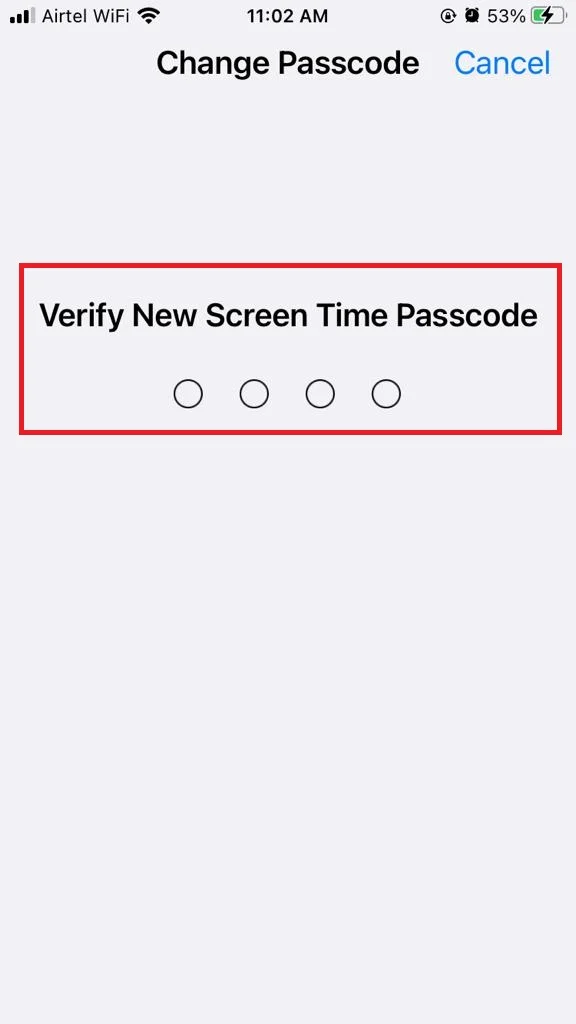 ChangeScreenTimePasscode5