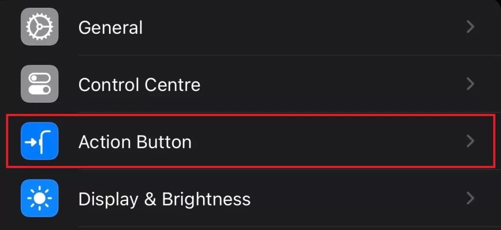 CustomizetheActionButtononiPhone1
