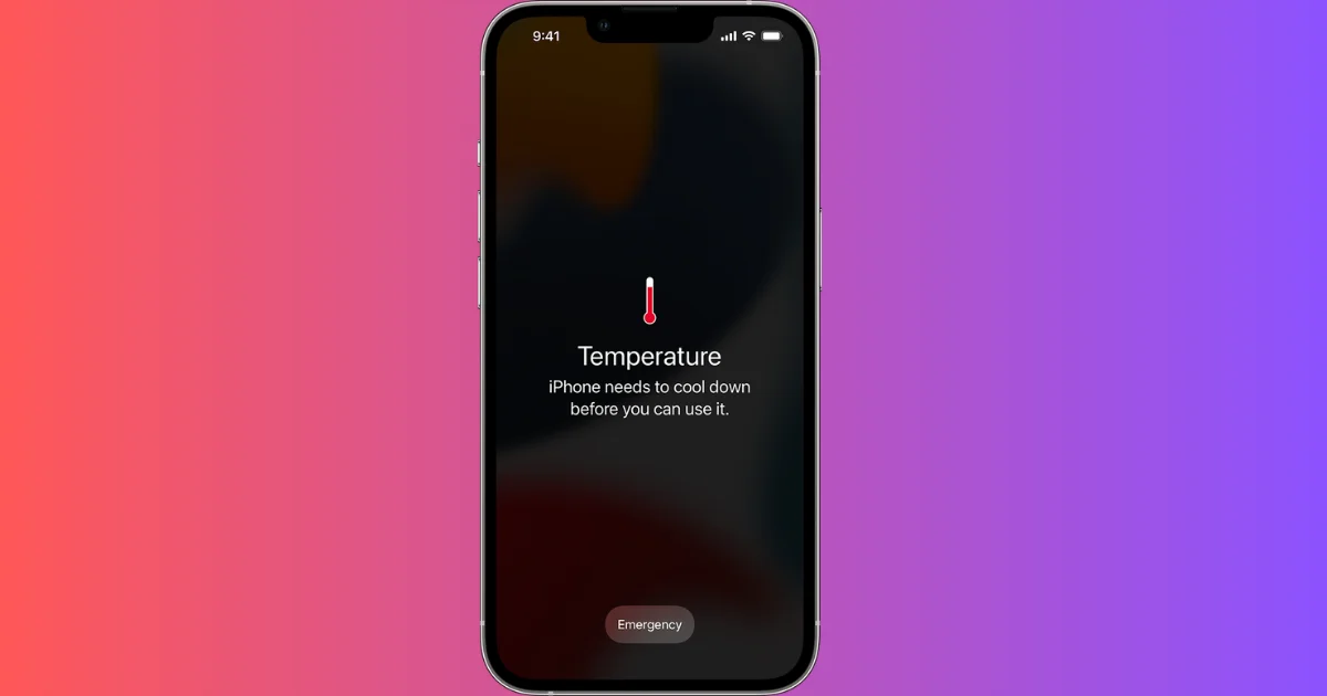 Fix the Overheating Problem in iPhone