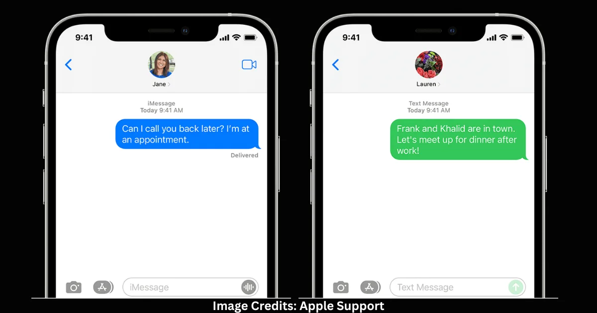 Send SMS Rather than iMessage