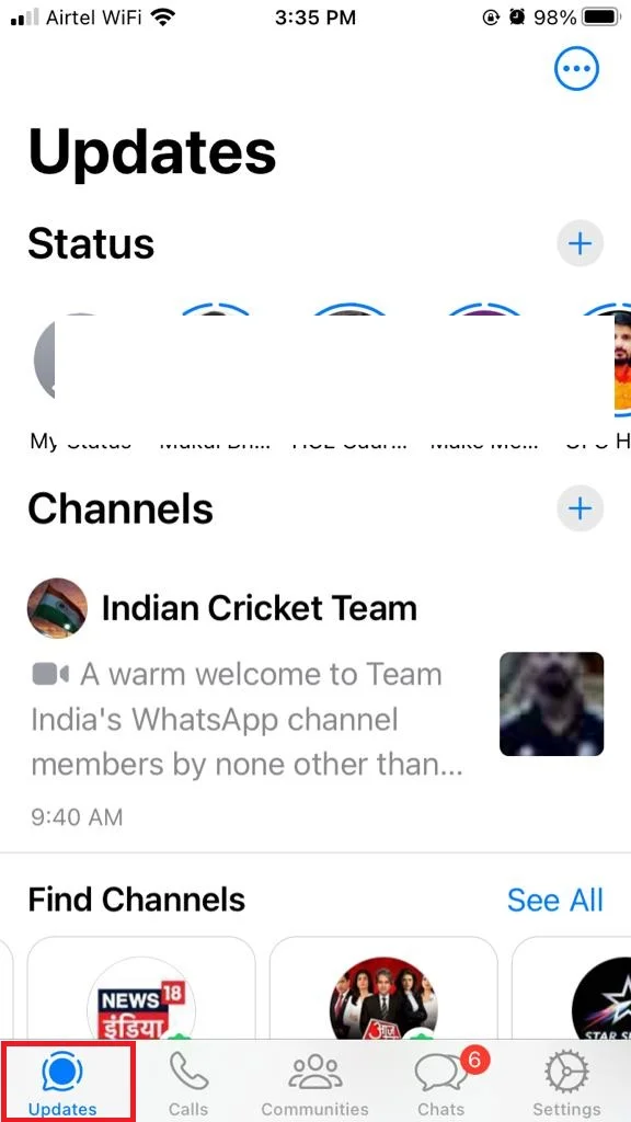 WhatsApp Channels7