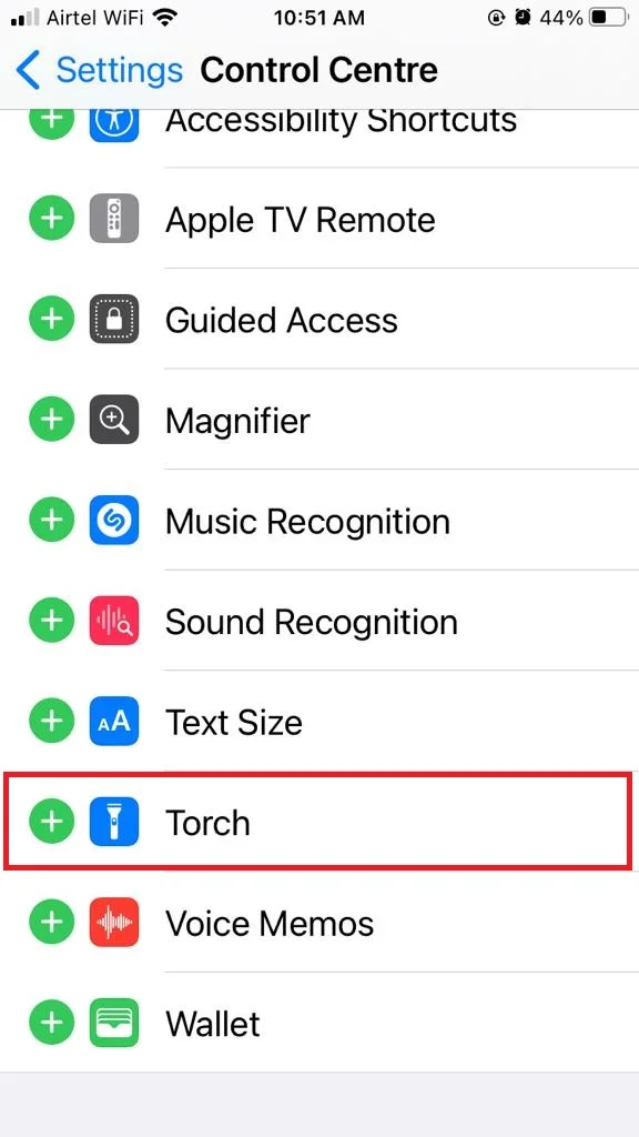 Turn Off the Flashlight (or Torch) on the iPhone2