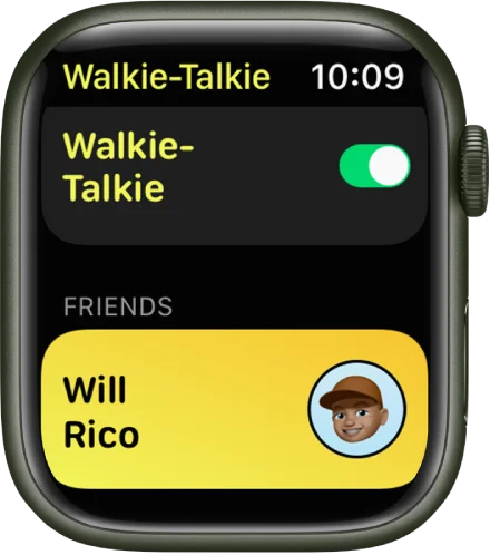 Use Walkie-Talkie on Your Apple Watch1