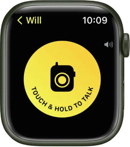 Use Walkie-Talkie on Your Apple Watch2