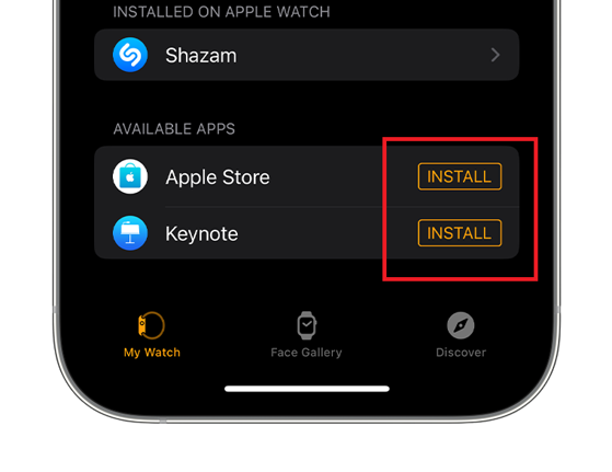 Install Apps on Your Apple Watch2