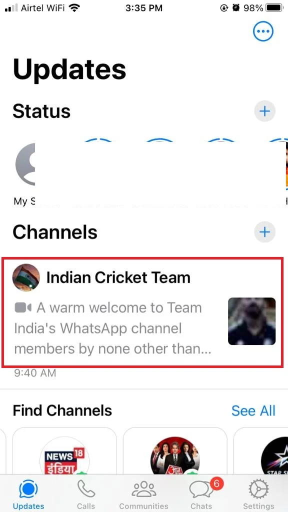 WhatsApp Channels9