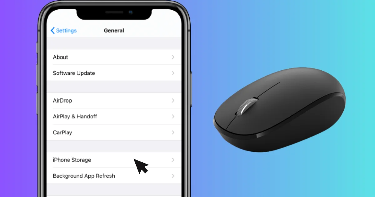 Use the Mouse on Your iPhone