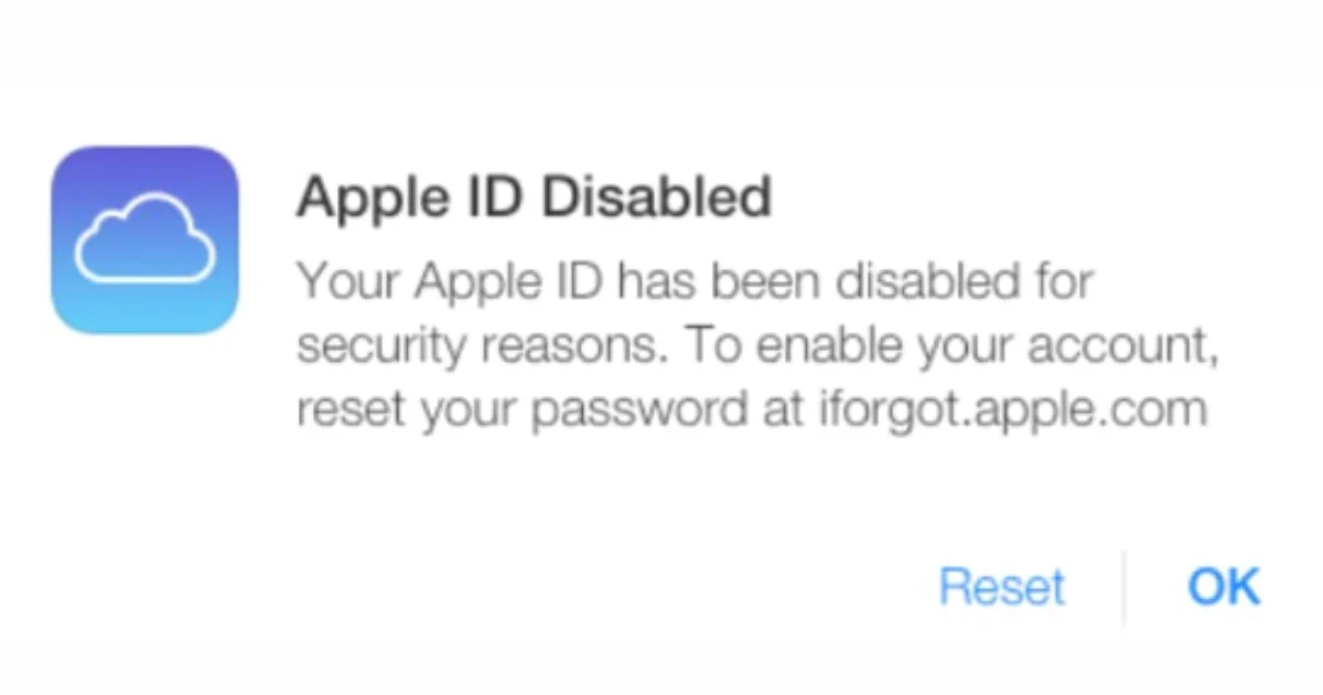 Recover Locked Apple ID