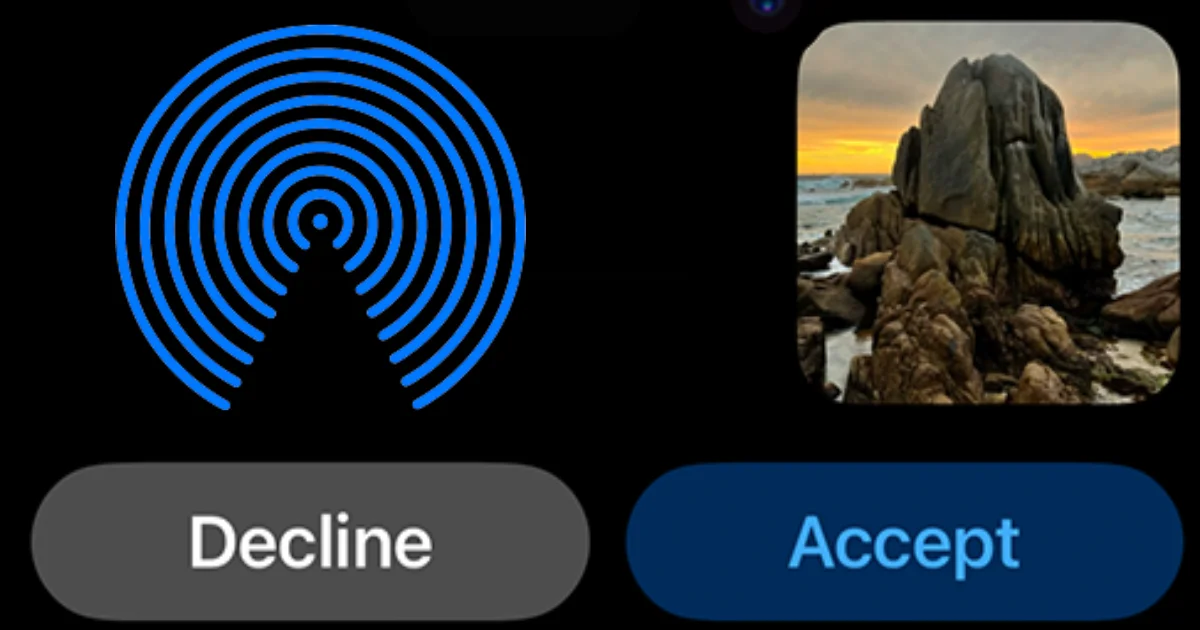 Use AirDrop Without a Wi-Fi Connection