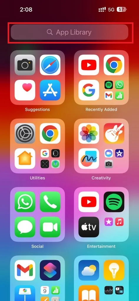 Find the Missing Downloaded App1