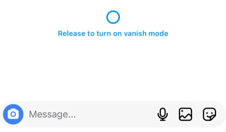 Enable the Vanish Mode on Your Instagram2