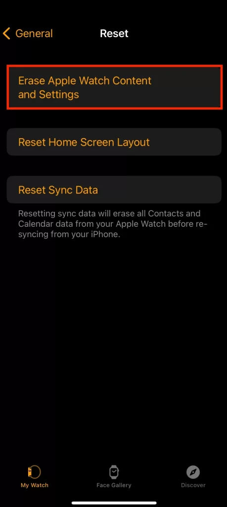 Reset the Apple Watch Passcode1