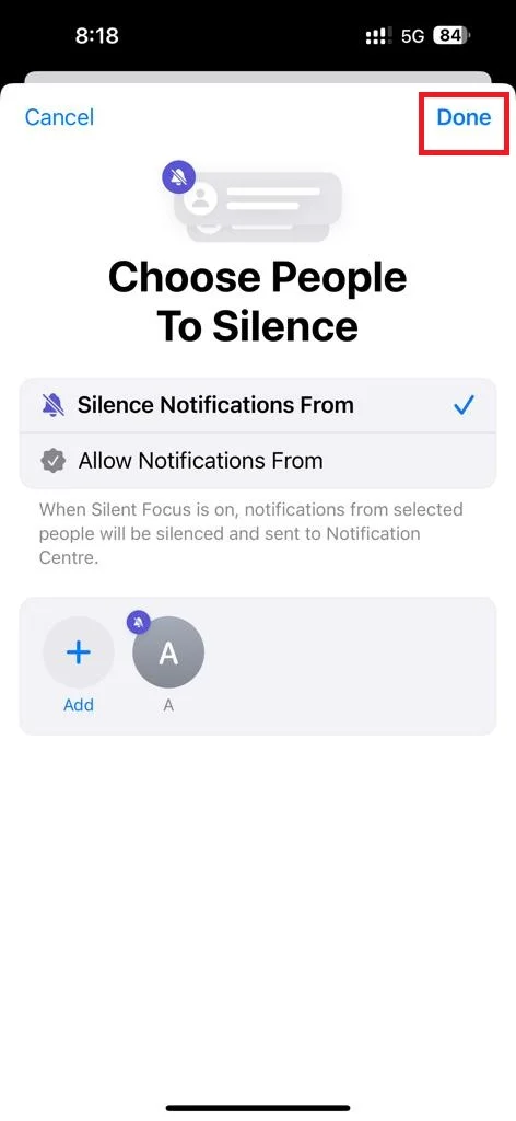 SilenceIncomingCallsoniPhone15