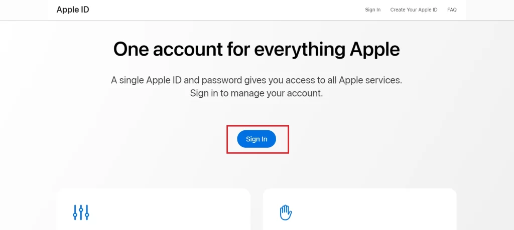 Sign in to Your Apple Account with Passkeys1