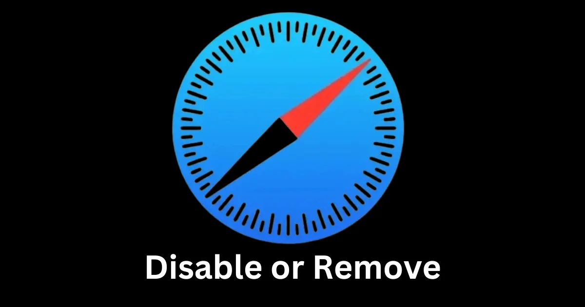 Disable Safari on Your iPhone