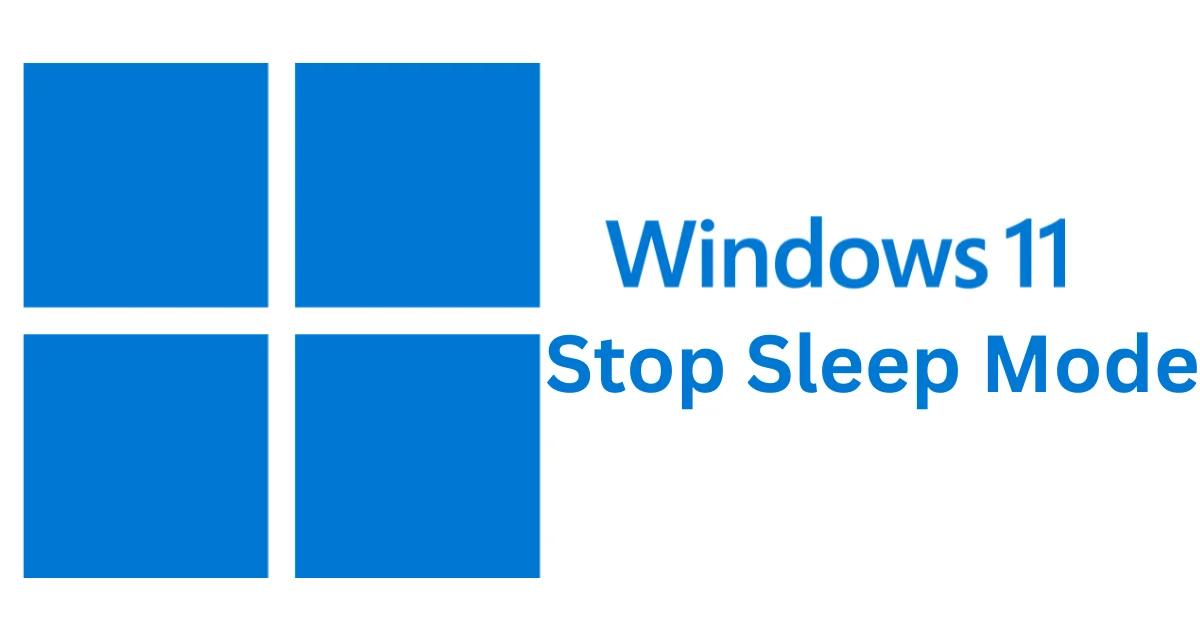Stop Sleep Mode in Windows