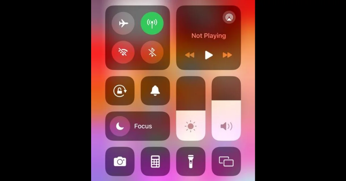 Customize Control Center on Your iPhone