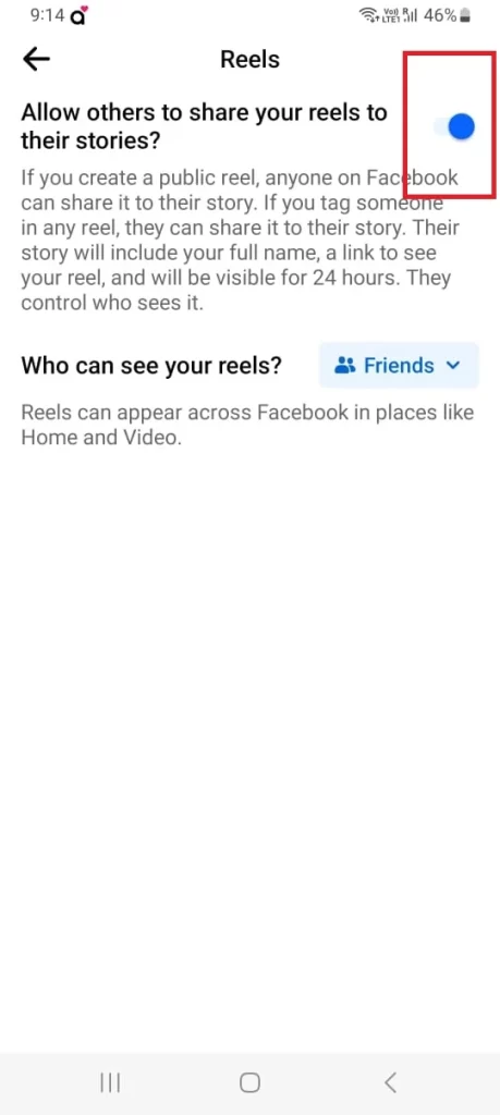 Hide Reels on Your Facebook6