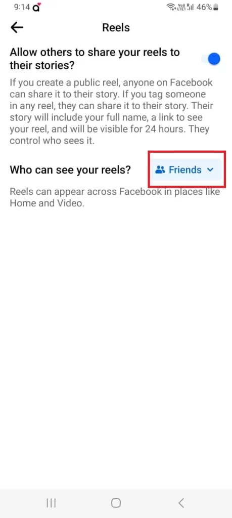 Hide Reels on Your Facebook7