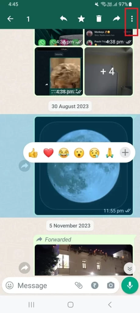 Pin a WhatsApp Message8