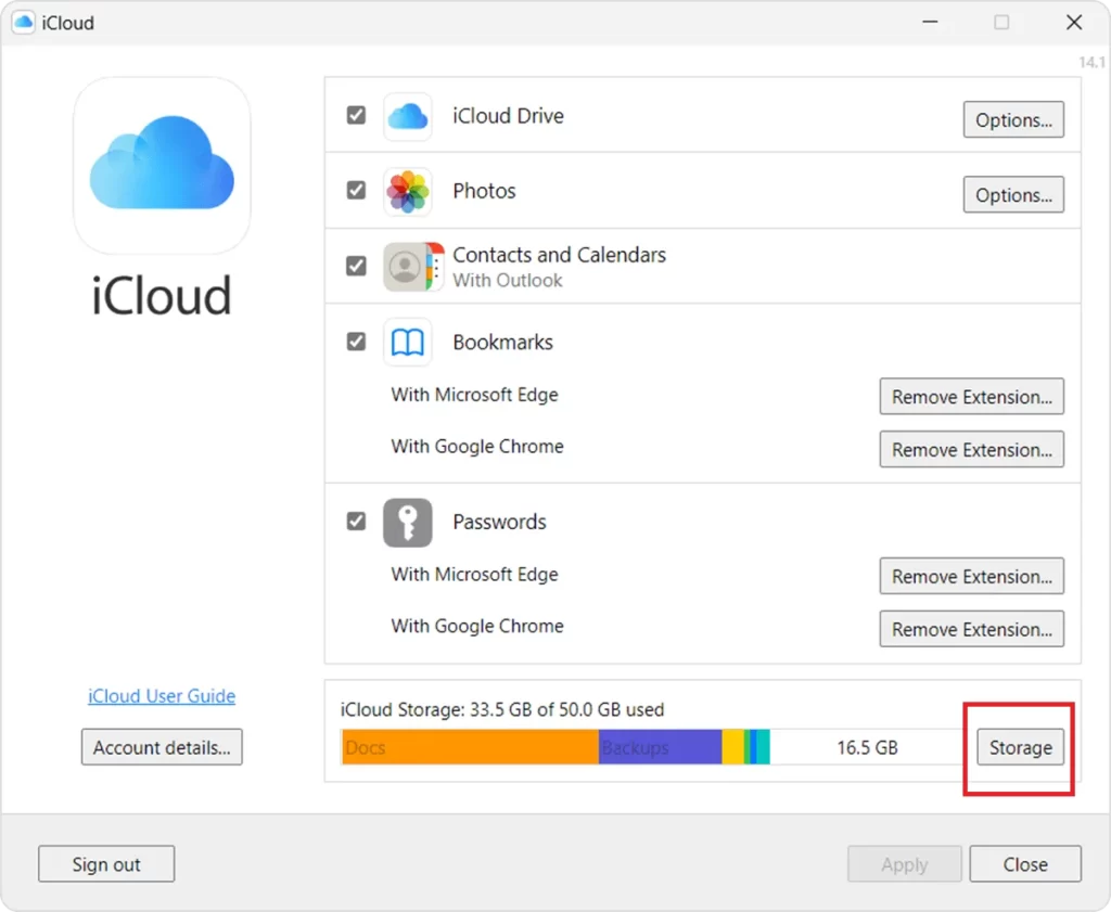 DowngradeiCloud+Plan3