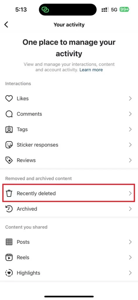 Recover Deleted Instagram Posts4