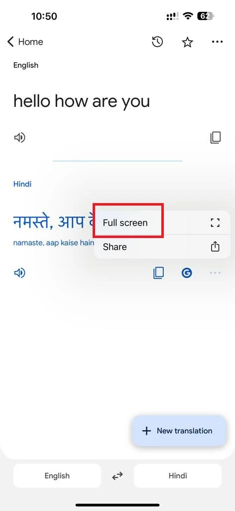 Use the Google Translate App6