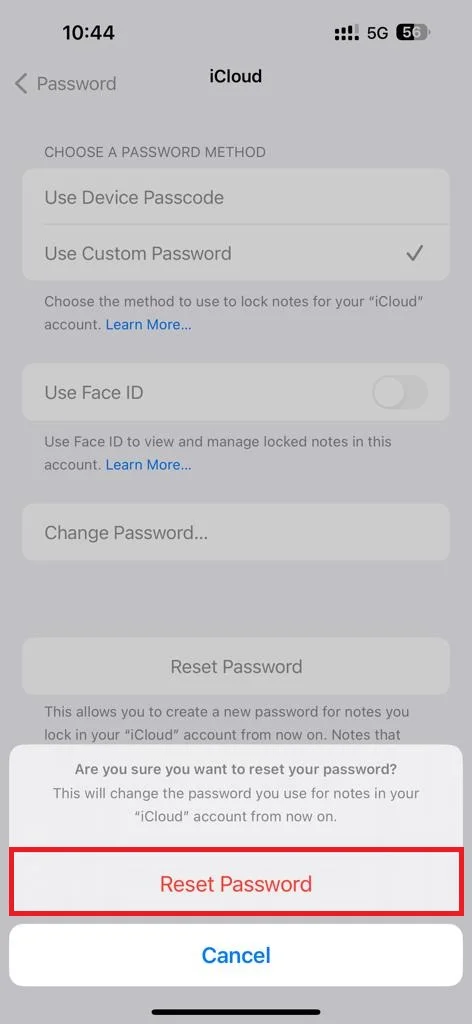 ResetYourNotesPasswordonYouriPhone2