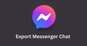 Export Your Facebook Messenger Chat