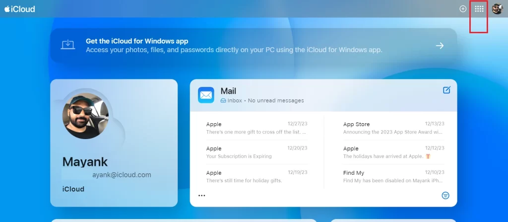 Transfer iCloud Contacts to A Gmail1