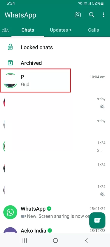 See the First WhatsApp Message6