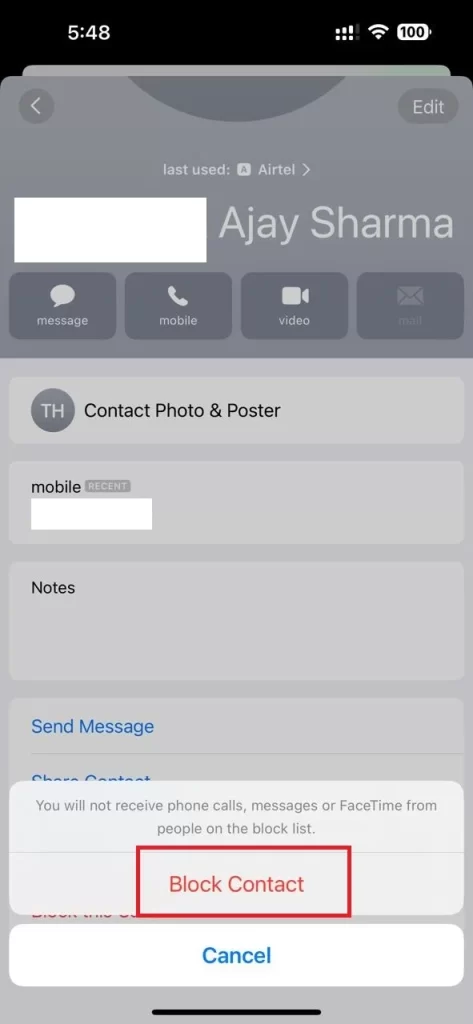 Block a Number on Your iPhone12