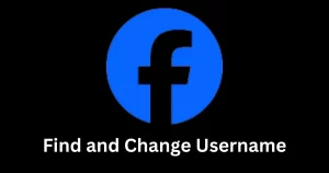 Find and Change Facebook Username