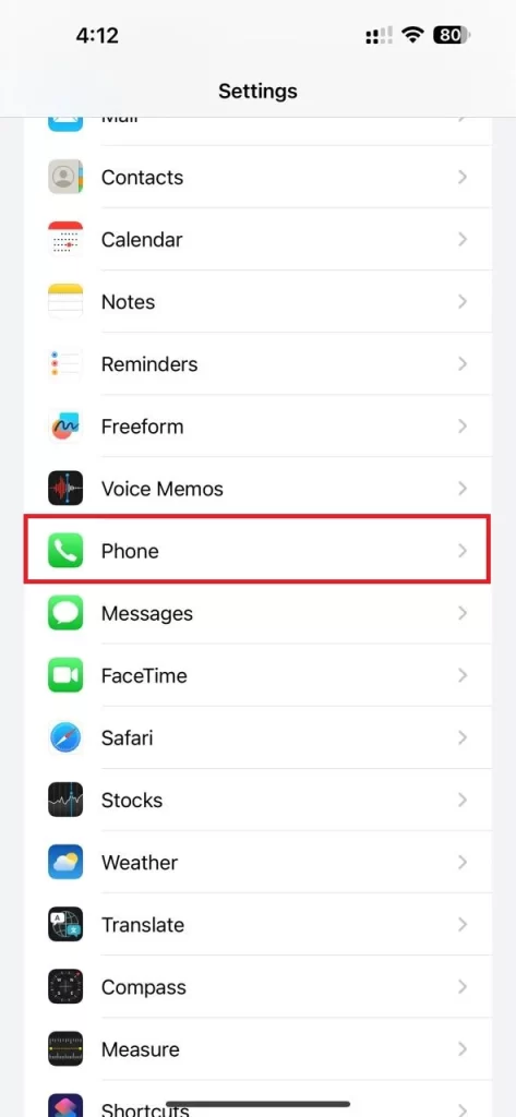 activate Dial Assist on the iPhone1
